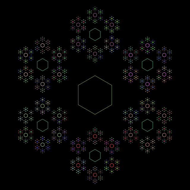fractal-hexagons